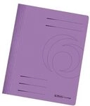 HERLITZ 11036944 Schnellhefter A4 Karton gefaltet violett