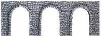 NOCH 58260 H0 Arkadenmauer, offen, 27 x 10 cm