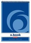 Herlitz Spiralnotizblock A6 liniert 50 Blatt