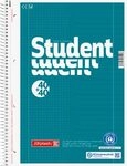 BRUNNEN 106781701 Collegeblock A4 Duo Lin 27 + 28