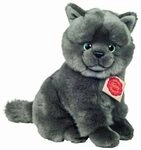 Hermann Teddy 91825 Kart&auml;user Katze 20 cm sitzend