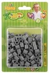 HAMA 8517 Blister mit Maxi-Perlen grau