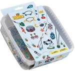 HAMA 5403 Midi B&uuml;gelperlen, ca. 10.500 in Box, inklusive Stiftplatten Sechseck...