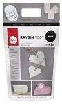 RAYHER 34409102 Gie&szlig;pulver "Raysin" 100, wei&szlig;, Beutel 4kg