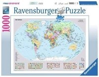 RAVENSBURGER 15652 Puzzle Politische Weltkarte