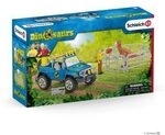 SCHLEICH 41464 Gel&auml;ndewagen mit Dino-Au&szlig;enposten