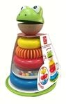 Hape Stapel Frosch, Motorik-und Lernspielzeug zum Sortieren und Stapeln