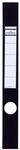 Durable 809101 selbstklebende Ordnerr&uuml;ckenschild Ordofix, 40 x 390 mm, schwarz