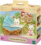 EPOCH 5432 Sylvanian Families Schokoladenhasen Zwillinge mit Kinderwagen