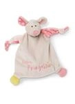 NICI 46731 Schmusetuch Maus "Kleine Prinzessin" 25x25cm an Header Karte