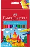 Faber-Castell 554201 Filzstift Castle, 12er Kartonetui