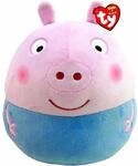 Ty Squishy Beanie George Pig