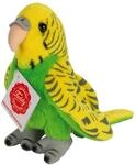 HERMANN TEDDY 94158 Wellensittich gr&uuml;n 13 cm