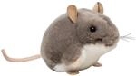 HERMANN TEDDY 92657 Maus grau 9 cm