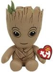 Ty Marvel Avengers Pl&uuml;sch Beanie Baby Groot, 15 cm