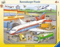 RAVENSBURGER 6700 Kinderpuzzle Kleiner Flugplatz
