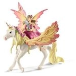 SCHLEICH 70568 Feya mit Pegasus-Einhorn