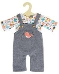 HELESS 1215 Puppen-Latzhose mit T-Shirt Wal Bobby, Gr&ouml;sse 28-35 cm