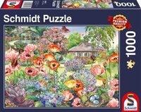 SCHMIDT SPIELE 58975 PU1000T Puzzle Bl&uuml;hender Garten