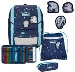 Scout Schulranzen-Set Genius Exklusiv LED Pegasus 4-teilig