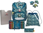 DERDIEDAS 8505156 Ergoflex Monster Truck 5-teiliges Schulrucksack-Set