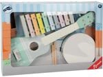 small foot Musik-Set Pastell (Gitarre, Xylophon und Trommel)