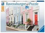 RAVENSBURGER 16985 Erwachsenenpuzzle 16985 Bunte Stadth&auml;user in London 500 Teile