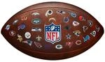 Wilson NFL Off Throwback 32 Team Logo,N/A White