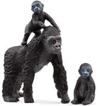 SCHLEICH 42601 Wild Life Flachland Gorilla Familie
