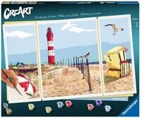 RAVENSBURGER 20277 CreArt - Malen nach Zahlen Beside the Seaside