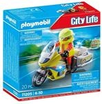 PLAYMOBIL&reg; 71205 City Life - Notarzt-Motorrad mit Blinklicht