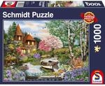 Schmidt Spiele Puzzle - Haus am See, 1000 Teile