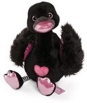 NICI 48267 Love Schwan schwarz 25cm NICI GREEN