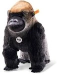 STEIFF 062223 Boogie Gorilla 35 schwarz/grau