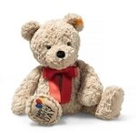 STEIFF 114069 Soft Cuddly Friends Jimmy Teddyb&auml;r &ndash; Happy Birthday 35 cm beige