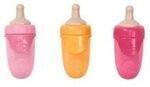 ZAPF 832509 BABY born Trinkflasche 43 cm, 3-fach sortiert