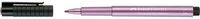 FABER-CASTELL 167390 Pitt Artist Pen Metallic 1.5 Tuschestift, rubinrot metallic