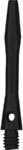 BULL'S Darts Simplex Aluminium Shaft sh/schw.