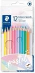 STAEDTLER&reg; 146 Buntstift, Kartonetui mit 12 Buntstiften in pudrigen Farben, Pastel