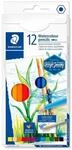 STAEDTLER&reg; 146 10C Wasservermalbarer Farbstift, Kartonetui mit 12 Aquarellstiften in