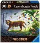 Ravensburger 17514 WOODEN Puzzle - Tiger im Dschungel - Holzpuzzle f&uuml;r Erwachsene