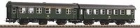 PIKO 58265 H0 2er Set Umbauwagen AB3yg + B3yg, DB, Ep. IV