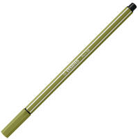 STABILO 68/37 Premium-Filzstift - STABILO Pen 68 - Einzelstift - schlammgr&uuml;n