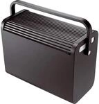 Helit Mobilbox schwarz mit Rolloverschluss