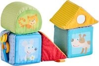 HABA 306688 Entdeckerw&uuml;rfel Tierisch geometrisch
