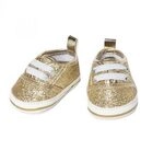 HELESS 1461 Puppen-Glitzer-Sneakers, gold, Gr. 30-34 cm