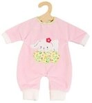 HELESS 2381 Flauschiger Puppen-Strampler Bunny Lou, Gr&ouml;&szlig;e 35-45 cm