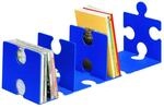 HAN CD-St&auml;nder/Buchst&uuml;te PUZZLE, verkettbar, PS, blau, Set mit 2 St&uuml;ck