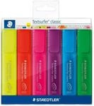 STAEDTLER&reg; Textsurfer classic 364 Textmarker, Etui mit 6 Markern in sortierten