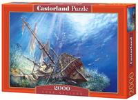 Castorland C-200252-2 Sunk Galleon,Puzzle 2000 Teile
